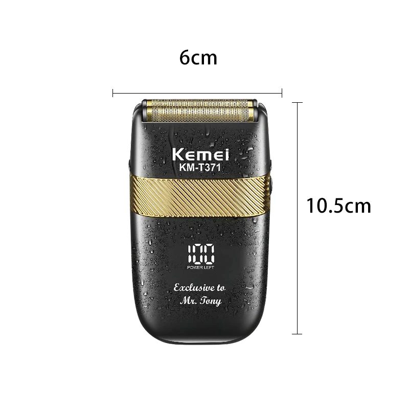 KM T371 Electric Beard Trimmer for Beard and Face Smoothing — image 5