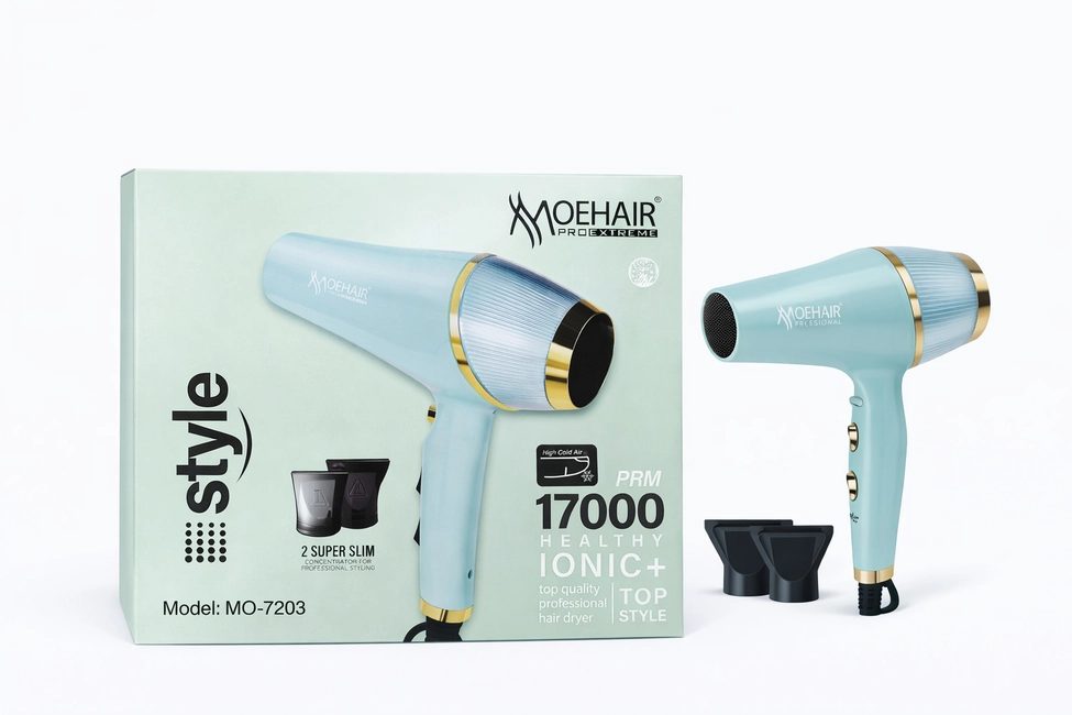 Moehair Pro Extreme Ionic MO-7203 hair dryer for drying hair blower