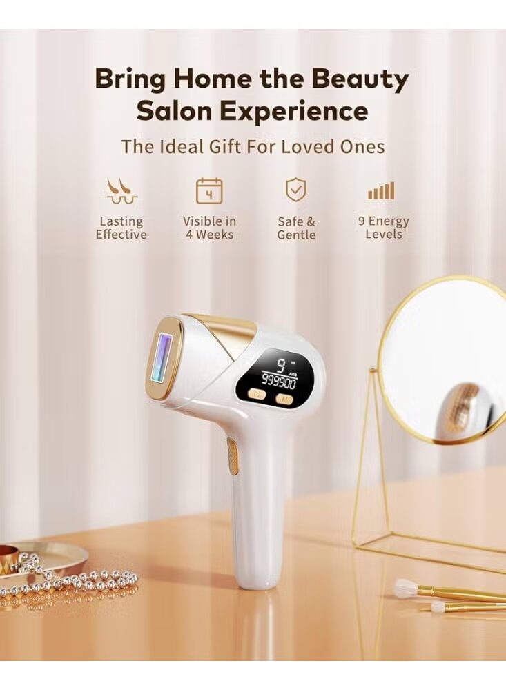 Moehair Professional MO-9080 IPL hair removal device for home use to gradually reduce hair growth and remove it from body and underarms — image 5