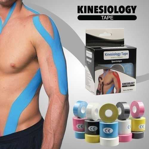 Kinesiology Sporting Tape facilitates natural healing in the body by providing support for muscles and joints, and reducing pain and inflammation