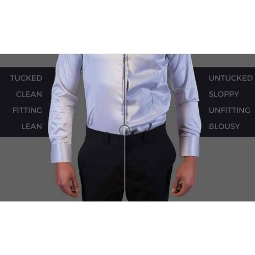 Mazaya shirt holder for securing shirt for men and women - black color — image 5