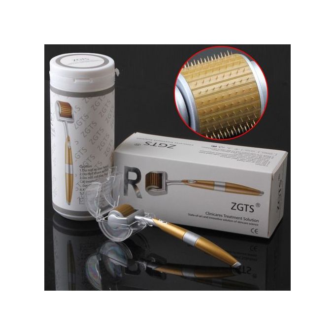 ZGTS derma roller Gold Titanium to restore skin freshness