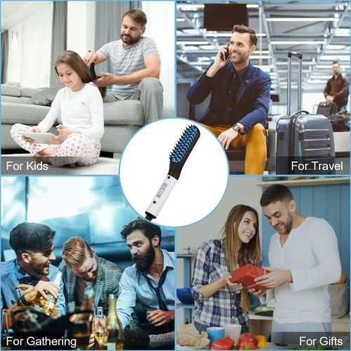 Men's hair straightening iron