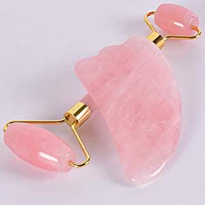 Jade roller for face from natural jade stone | face massage tool for skin tightening and reducing puffiness