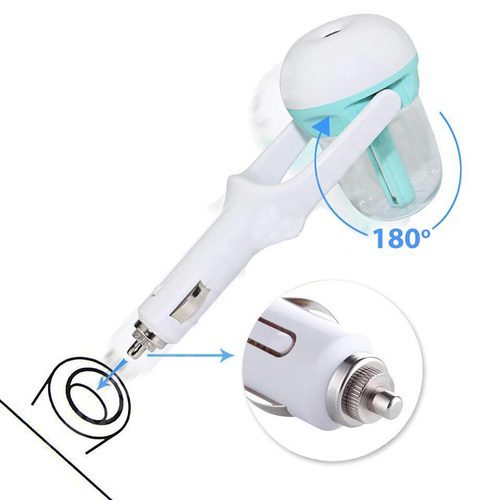 Car air freshener and 1.5 amp charger - Car Air Purifier Steam Humidifier — image 2