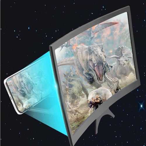 L6 curved screen magnifier high definition 12 inches