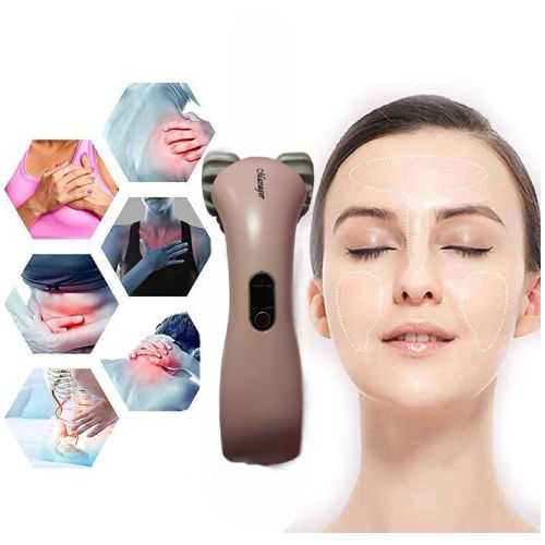 2-in-1 Manual and Vibrating Massage Device Works with Batteries - Two Speeds — image 2
