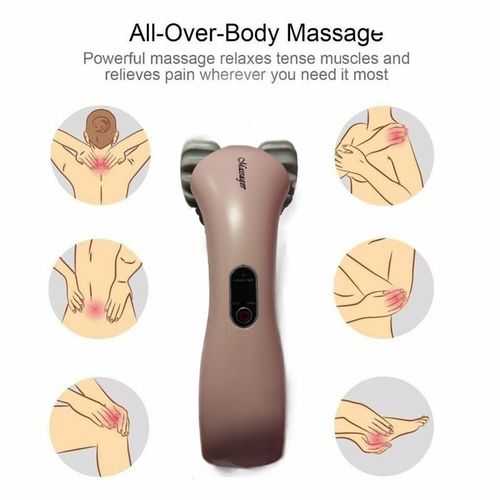 2-in-1 Manual and Vibrating Massage Device Works with Batteries - Two Speeds — image 3