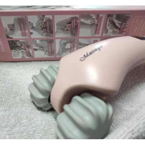 2-in-1 Manual and Vibrating Massage Device Works with Batteries - Two Speeds — image 4