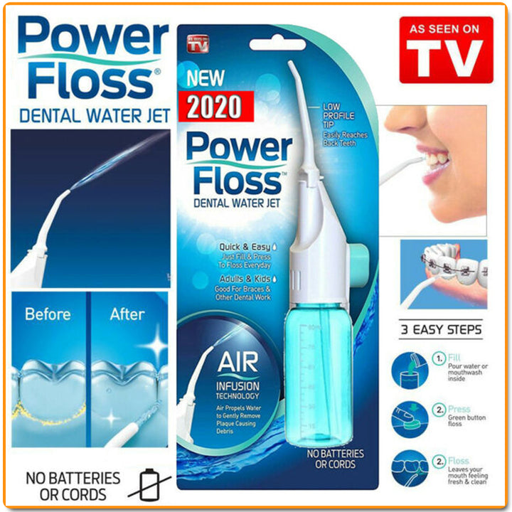 Portable Power Dental Floss Cleaner