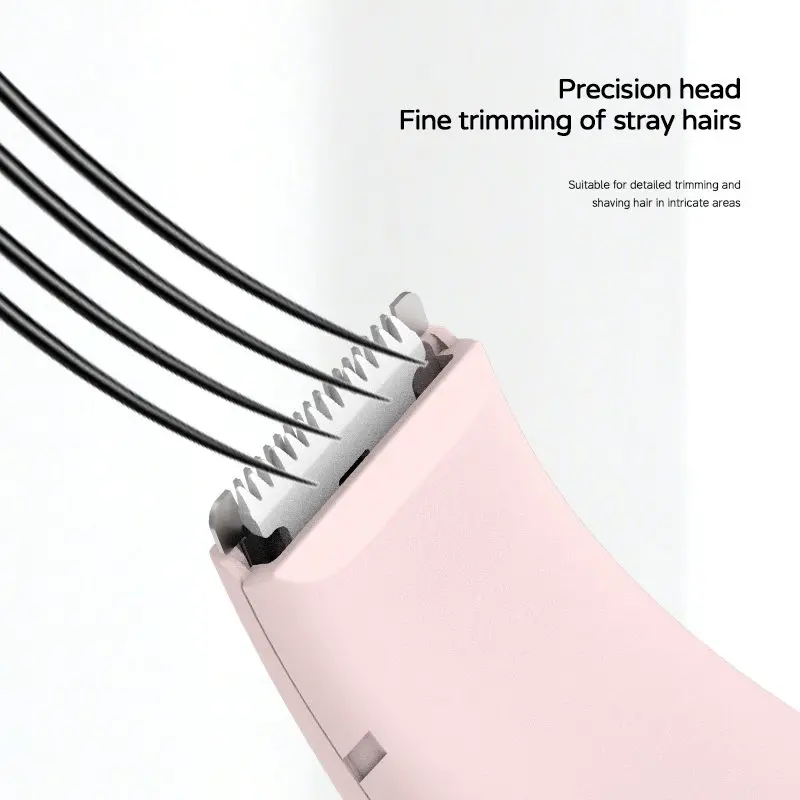 Kemei km-7119 ماكينة نسائية لإزالة الشعر وتشذيبه لإزالة شعر الجسم للنساء والعناية الشخصية — صورة 5