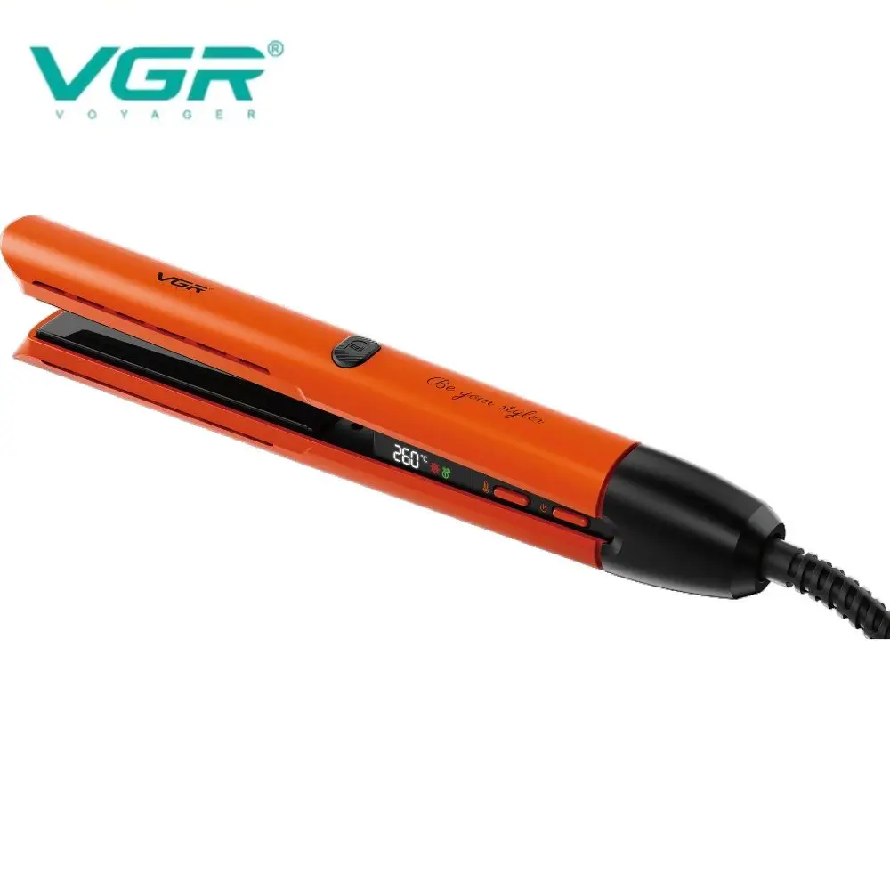 VGR V-553 مكواة فرد وتصفيف الشعر لفرد الشعر وتصفيفه للحصول على مظهر ناعم ومرتب — صورة 4