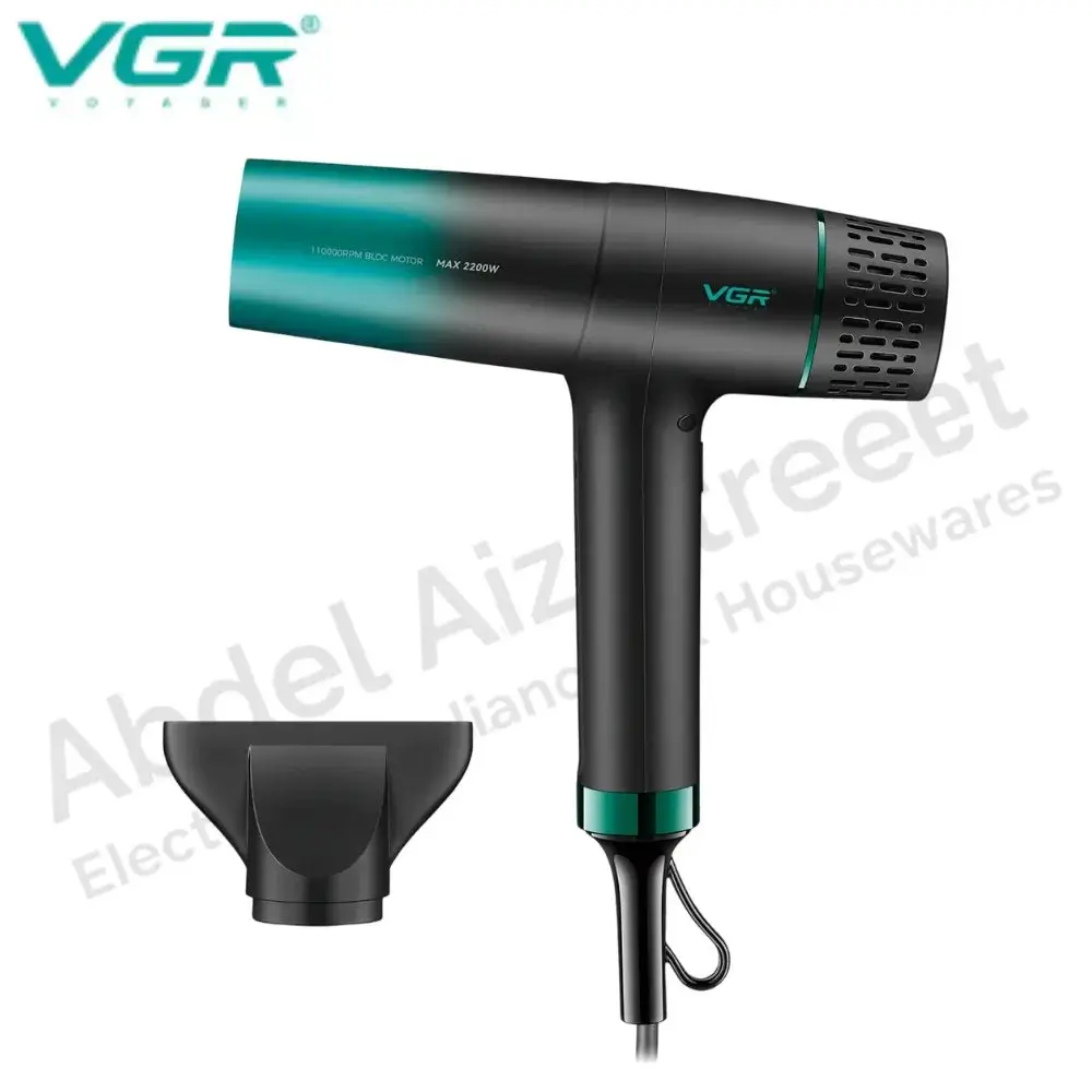 VGR V-442 مجفف شعر احترافي لتجفيف الشعر وتصفيفه للرجال والنساء استشوار — صورة 3