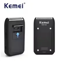 Kemei KM-T68 ماكينة حلاقة كهربائية للرجال لحلاقة شعر الوجه وتشذيب السوالف للاستخدام اليومي والسفر — صورة 5