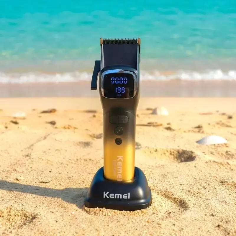 Kemei KM-1897 ماكينة قص شعر احترافية لقص الشعر للاستخدام في صالونات الحلاقة أو في المنزل — صورة 2