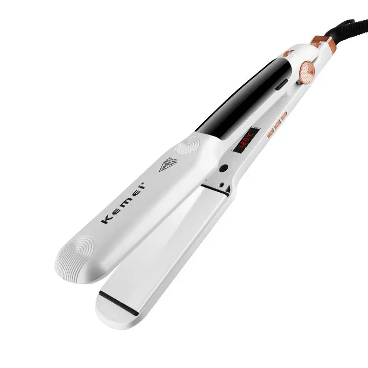 Kemei KM-7062 مكواة شعر بالبخار لفرد الشعر وتصفيفه — صورة 2