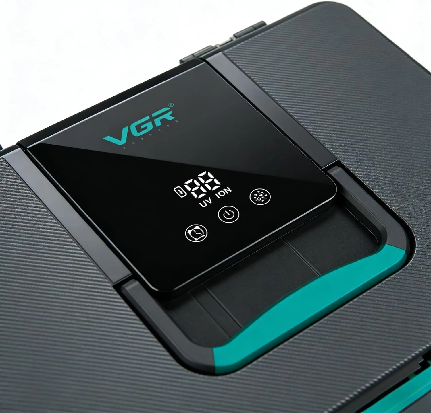 VGR V-840 صندوق تعقيم وتخزين أدوات الحلاقة والتجميل لتعقيم وتنظيم أدوات الحلاقة والتجميل مثل الماكينات والمقصات والأمشاط للاستخدام في الصالون أو المنزل — صورة 4