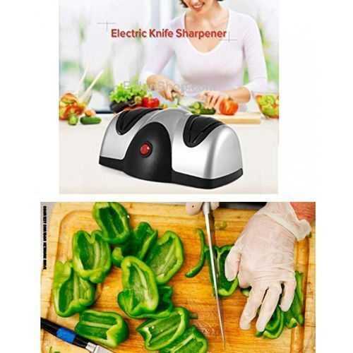 Electric knife sharpener 2 opening