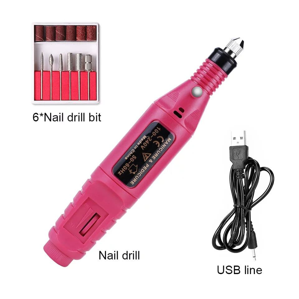 Professional Portable Electric Nail Care Tools Professional Portable Electric Nail Kit
