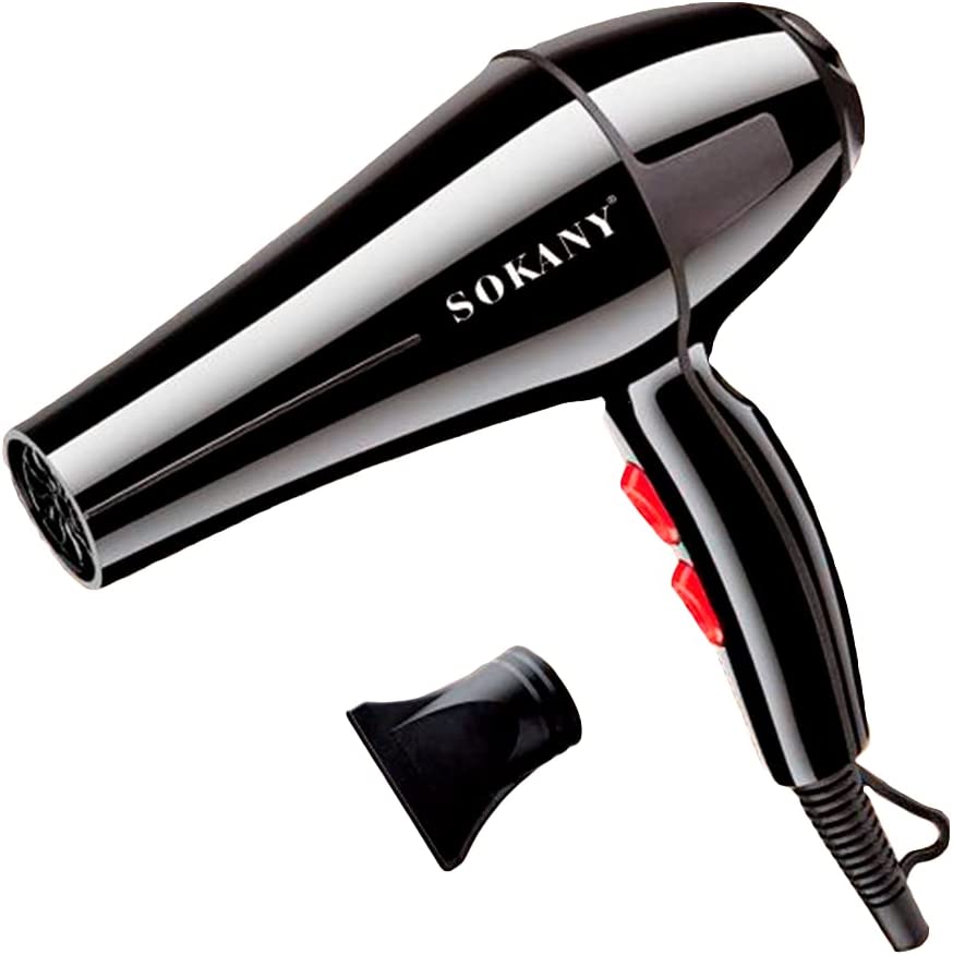 Sokany SK-2200 2200W Hair Dryer for drying and straightening hair