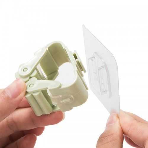 Single broom holder with double-sided tape width 5 pieces — image 5