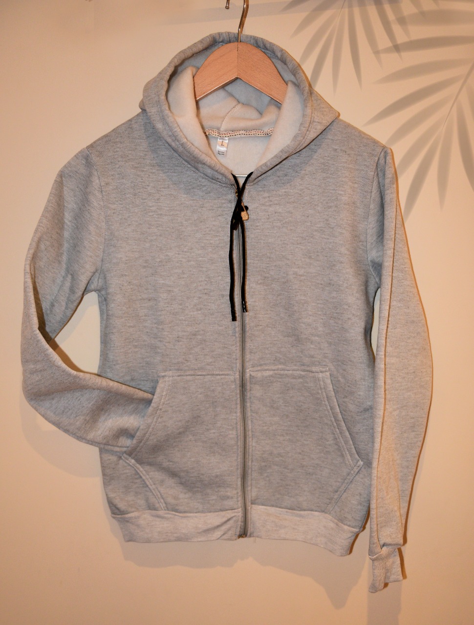 Milton Sweatshirt Smooth Back Fur-Like Texture Warm Fabric