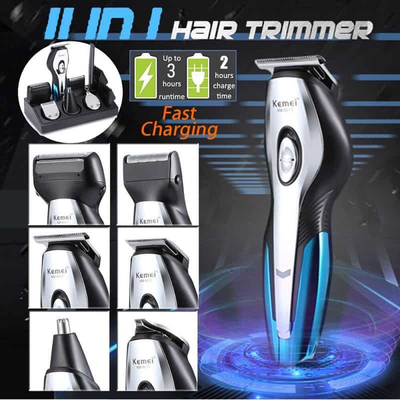 Kemei KM - 5031 11 in 1 Hair Clipper Rechargeable — image 4