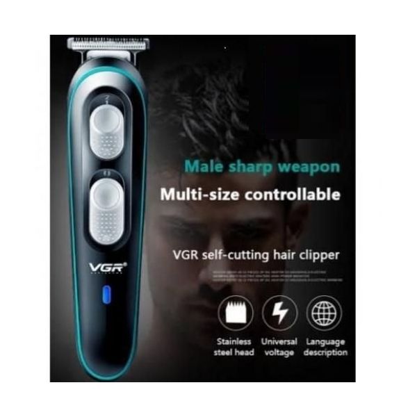 VGR VGR- V-055- Hair clipper for hair and beard shaving, rechargeable — image 3