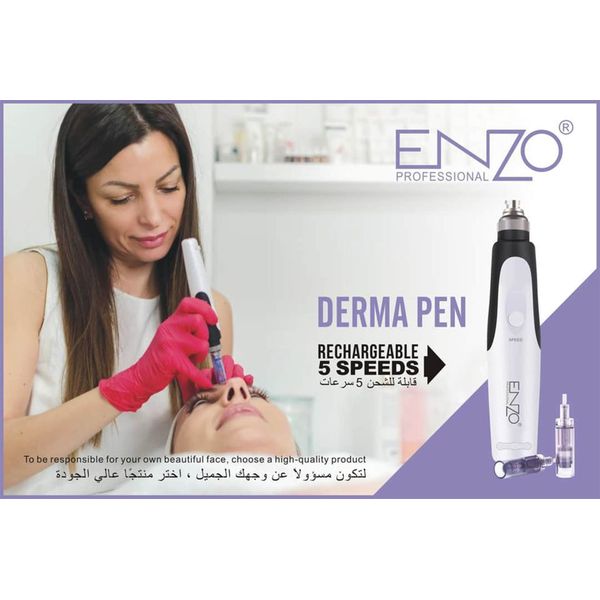 Enzo Dermapen 5 Speeds derma pen for the face enzo for skin purification and cell renewal