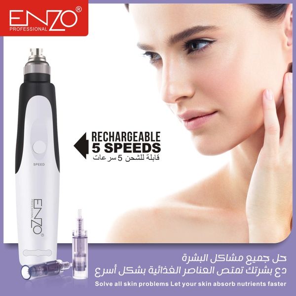 Enzo Dermapen 5 Speeds derma pen for the face enzo for skin purification and cell renewal — image 3
