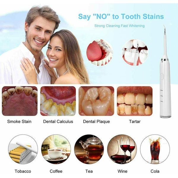 Electric toothbrush and ultrasonic tartar and stain remover rechargeable — image 3