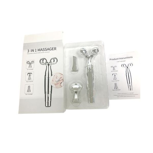 3 in 1 Rotating Facial Massager Device — image 2