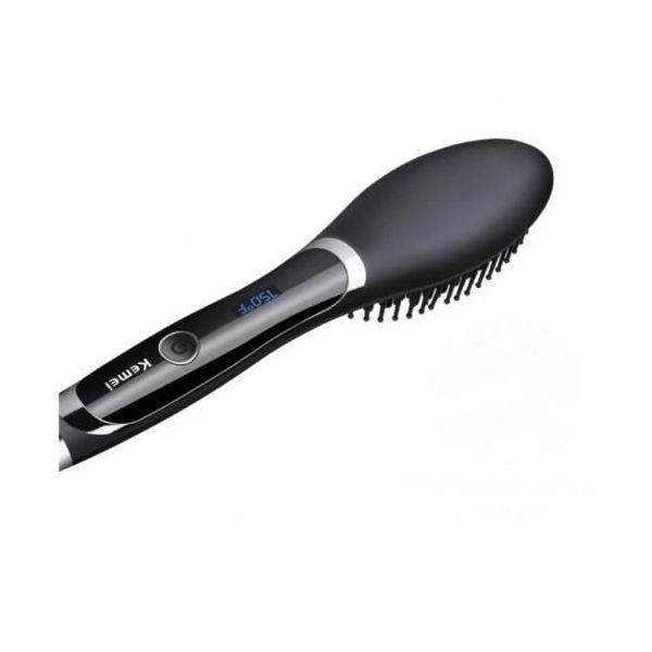 Kemei KM-1320 Ceramic Hair Straightening and Styling Brush — image 3