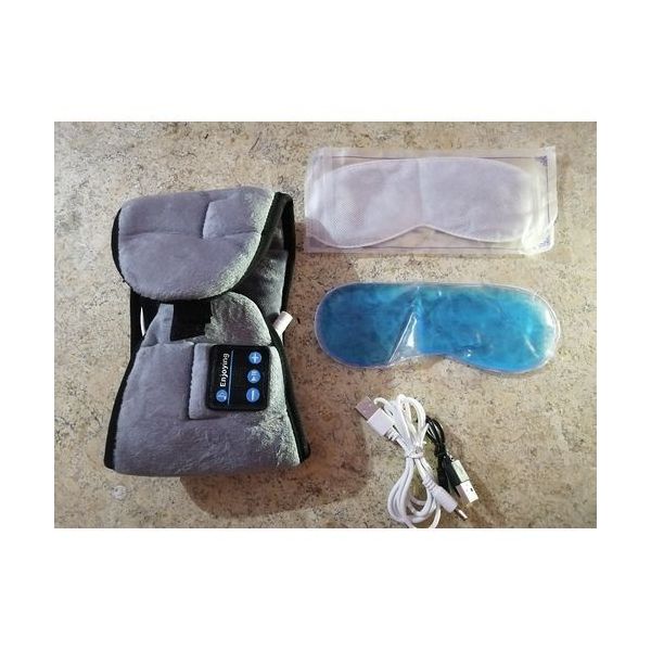 Bluetooth Sleep Mask with Speakers and Microphone Bluetooth Eye Mask — image 3