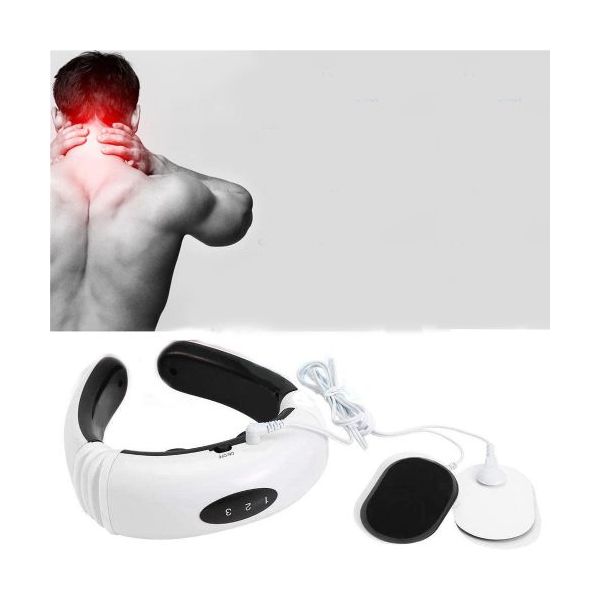 Neck Massage Device with Electric Pulse, Works with Charging — image 2