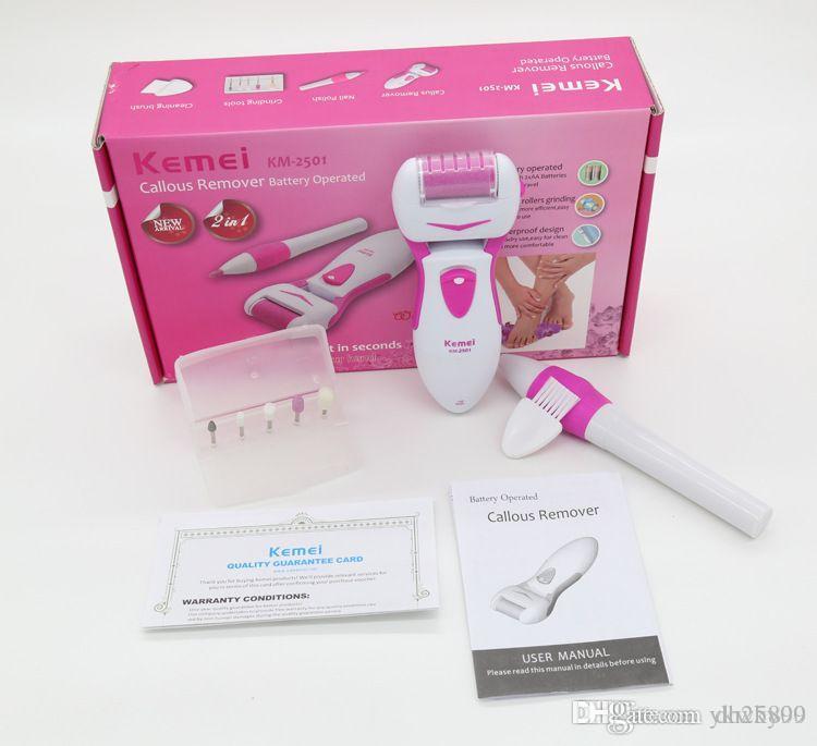 KM-2501 - Kemei Foot and Body Pedicure Machine for Foot and Nail Care 2 in 1 — image 2