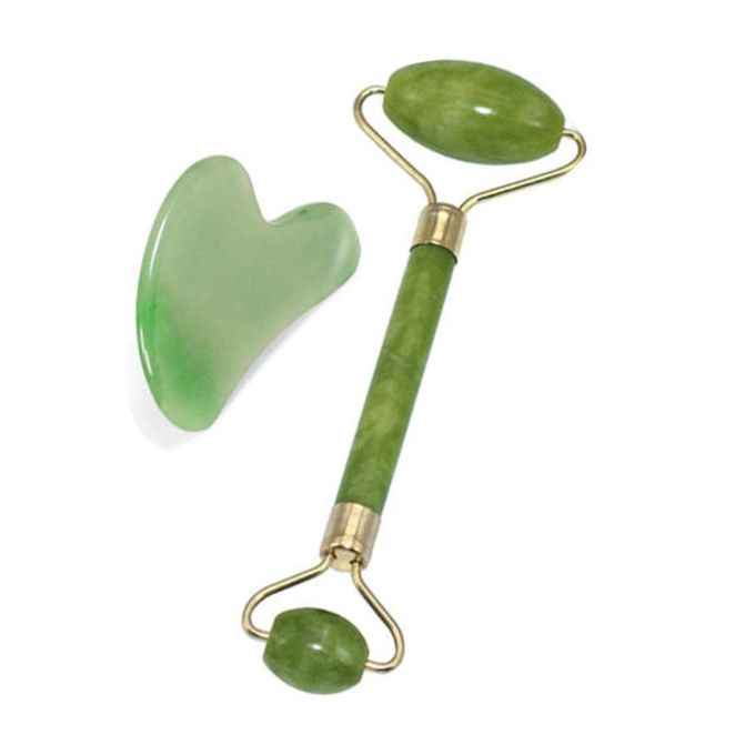 Original Jade Roller and Gua Sha Jade Roller Set — image 3