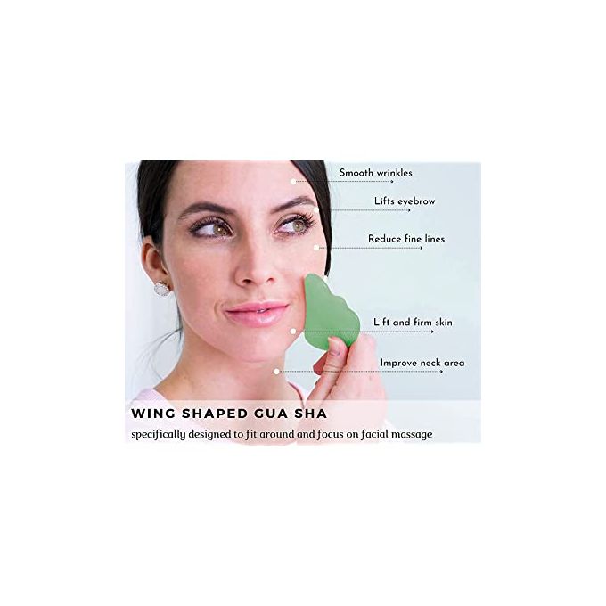 Original Jade Roller and Gua Sha Jade Roller Set — image 4