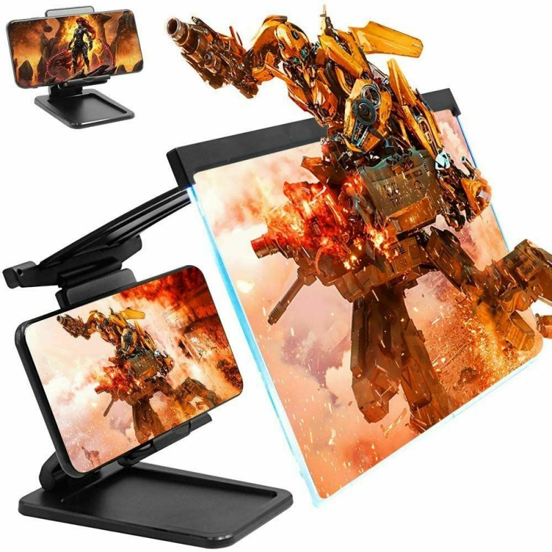 F12 Curved Mobile Screen Magnifier High Definition 12 Inch