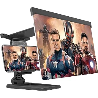 F12 Curved Mobile Screen Magnifier High Definition 12 Inch — image 5