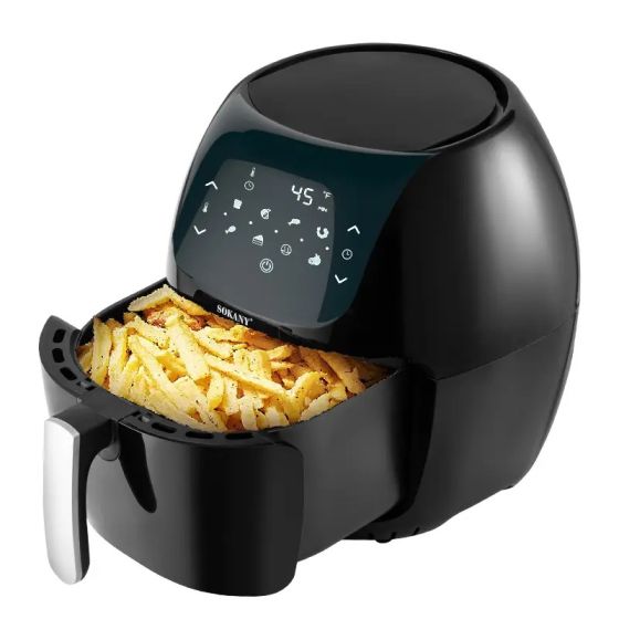 Sokany digital air fryer 8L SK-8012 - non-stick coating, protection from excess heat