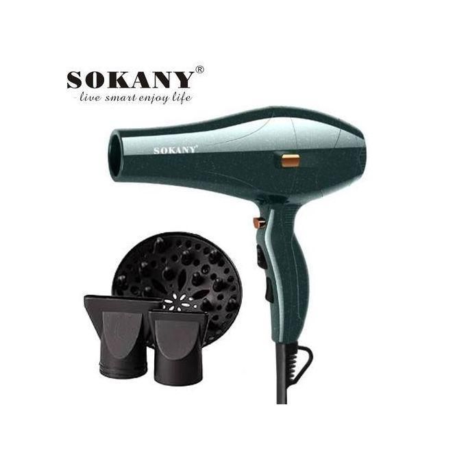 Sokany 3000W hair dryer sk-2226 - fast drying and styling with 3 attachments