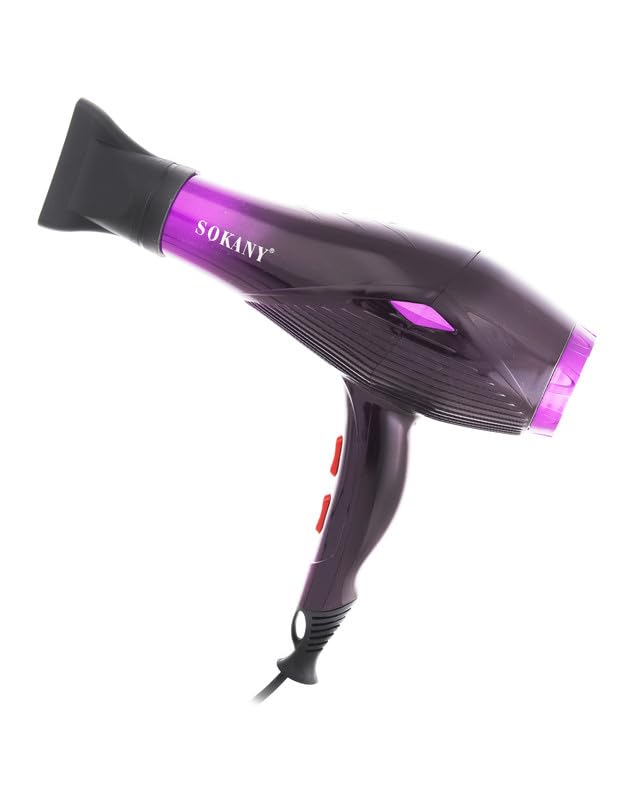 Sokany 2600W hair dryer HS-3820 - coarse hair dryer with multiple colors