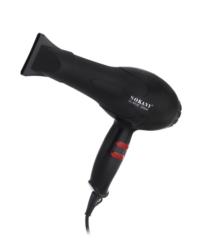 Sokany 2200W hair dryer AL-6130 - powerful hair dryer with three speeds
