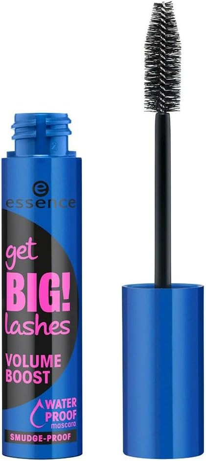 Essence mascara Jet Big Blue for increasing lash density and water-resistant - Black