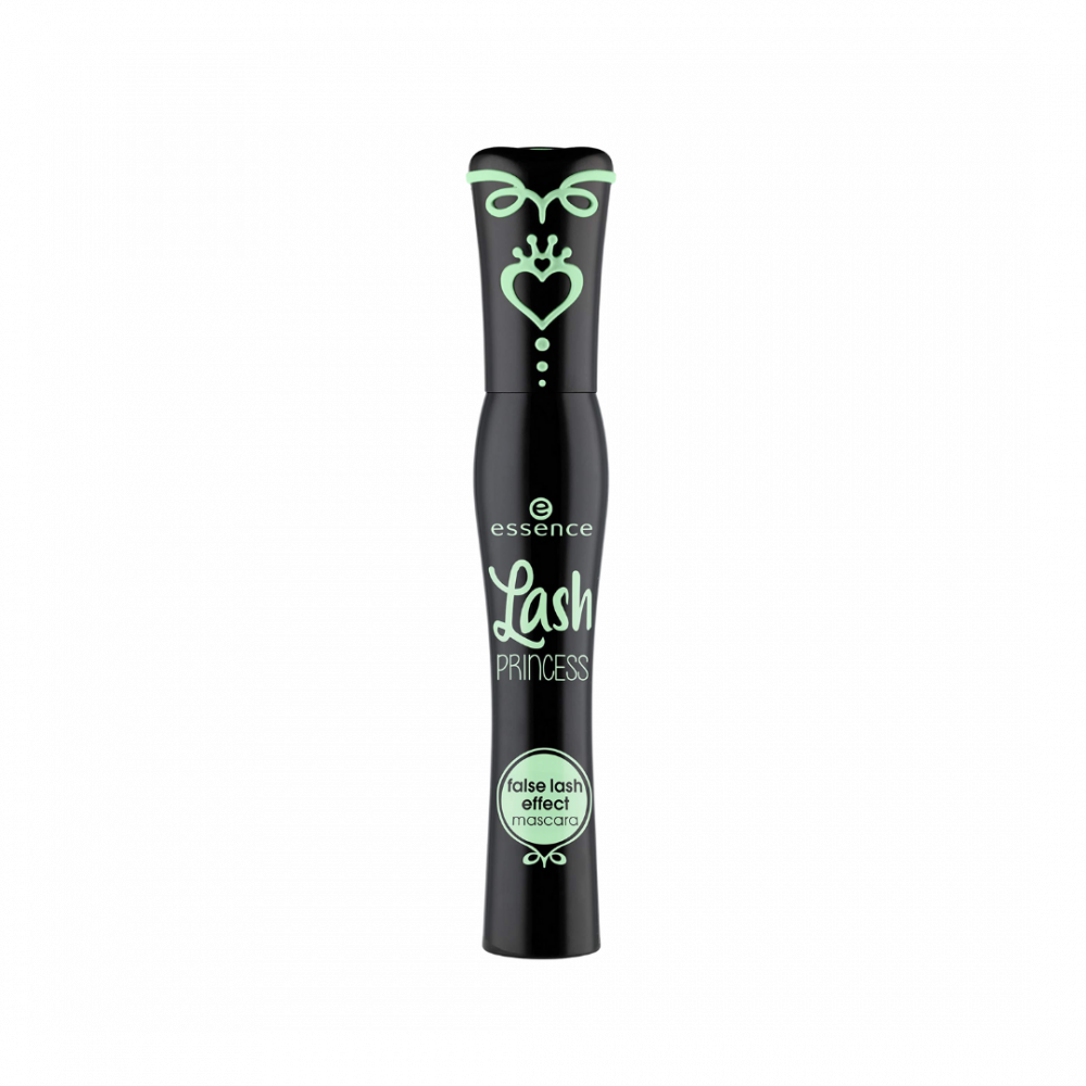 essence mascara الأصلية خضراء لاش برينسيس لتكثيف الرموش - اسود
