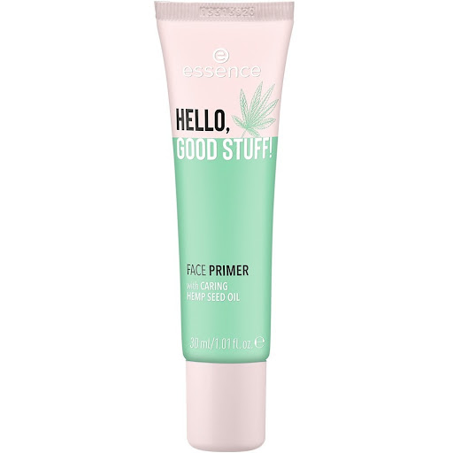 Transparent primer for dry skin good stuff with nourishing hemp seed oil from Essence - 30 ml