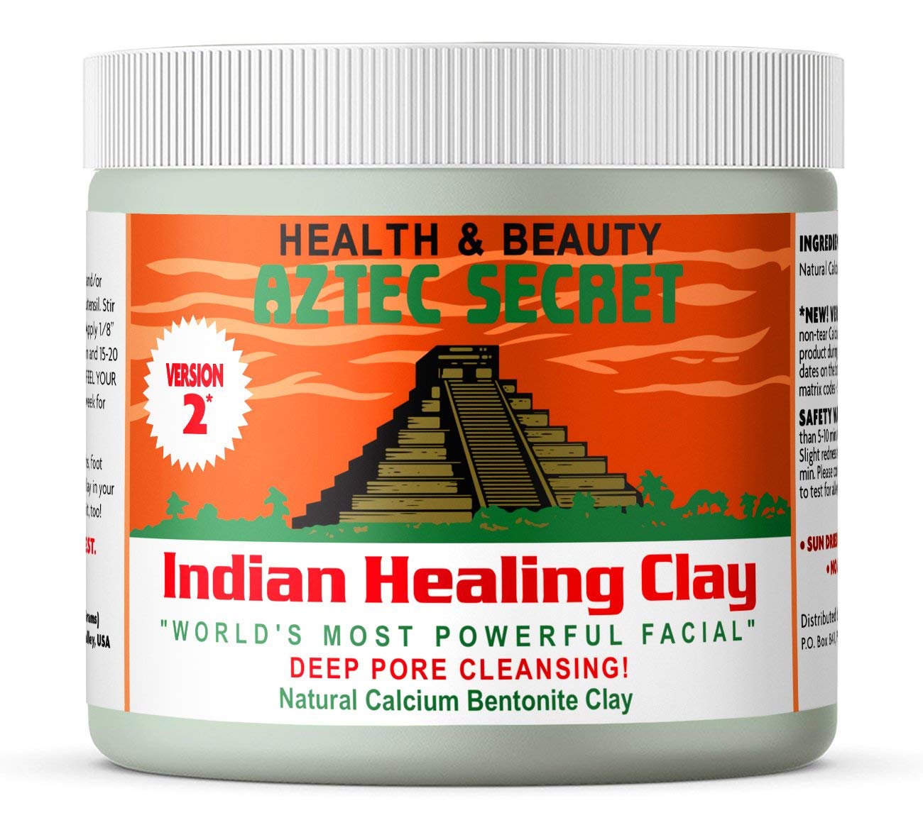 Aztec Secret Indian Clay for Deep Pore Cleansing - 454 g
