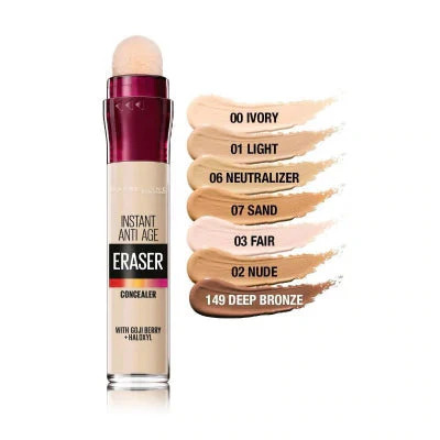 Maybelline New York Eraser Dark Circles Concealer Age Rewind - 00 Ivory — image 2