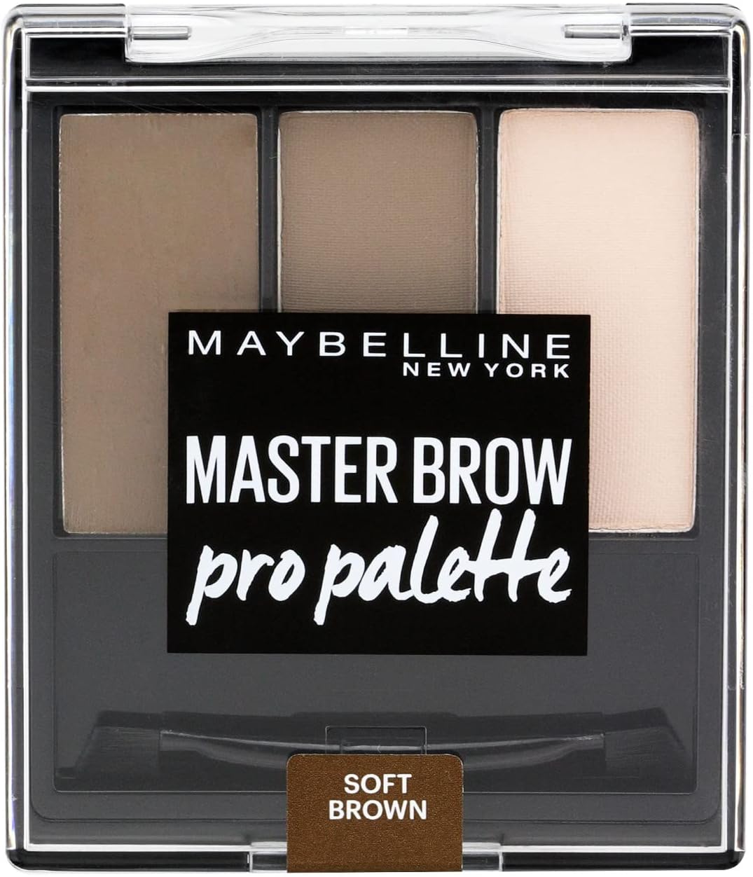 Maybelline Master Pro Eyebrow Drawing Palette - 3 Soft Brown